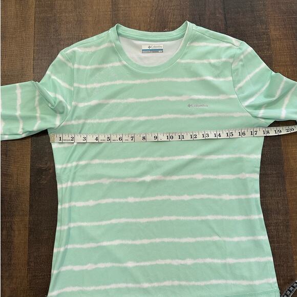 Columbia Standard Sun Deflector Summerdry Long Sleeve Shirt Size Medium - Picture 5 of 10